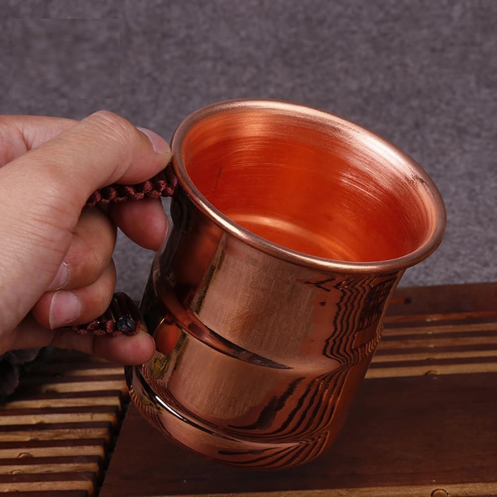 400ml Pure Copper Beer Mug wit - Mule Copper Mug ulasan dan harga