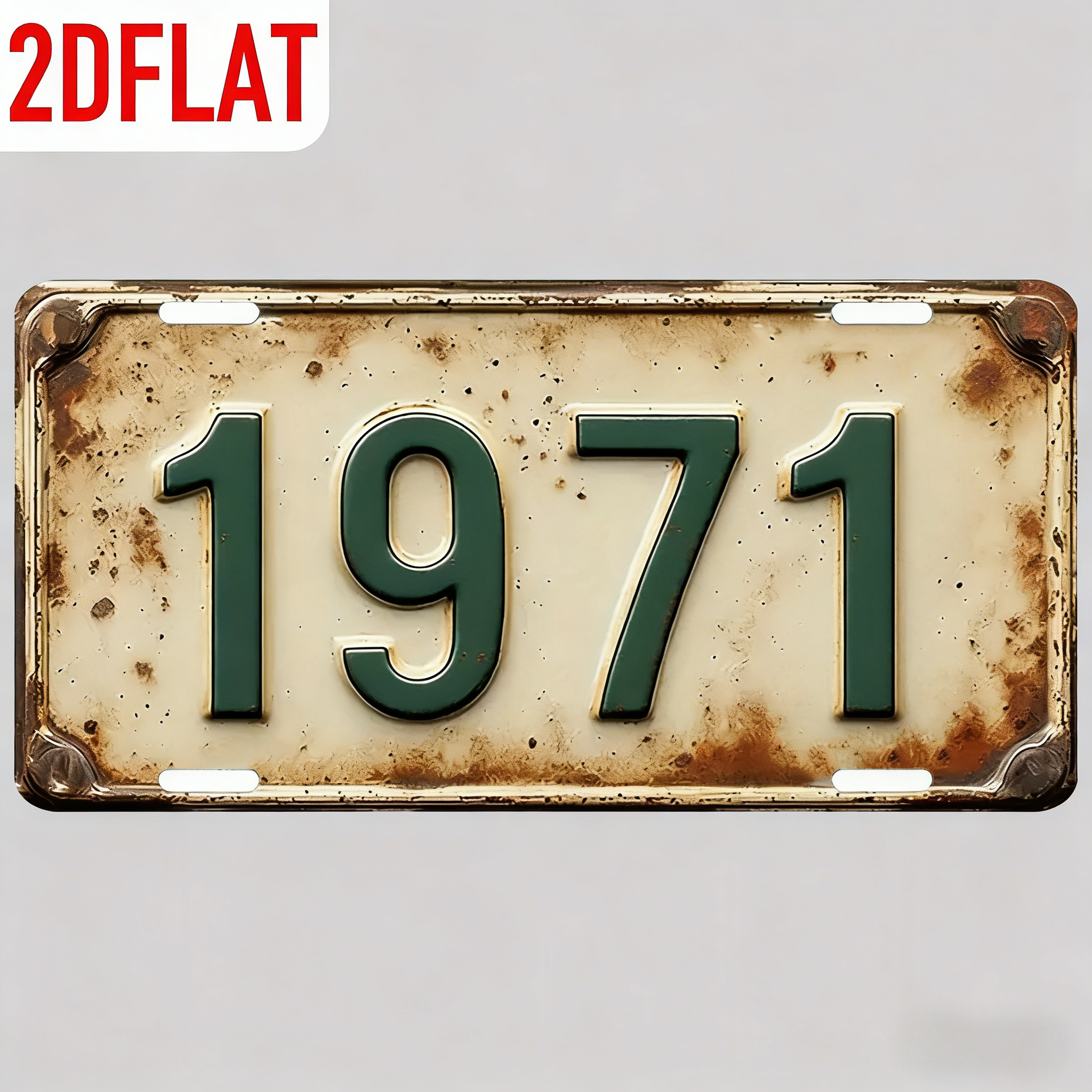 2D Flat Design - Vintage Metal - Home Bar Cafe ulasan dan harga