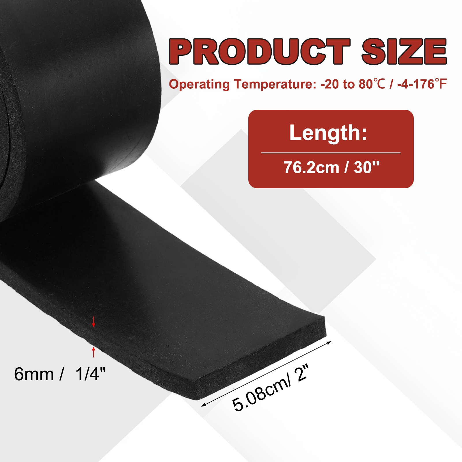 Neoprene Rubber Strips Solid R - Bar Mat Rubber ulasan dan harga