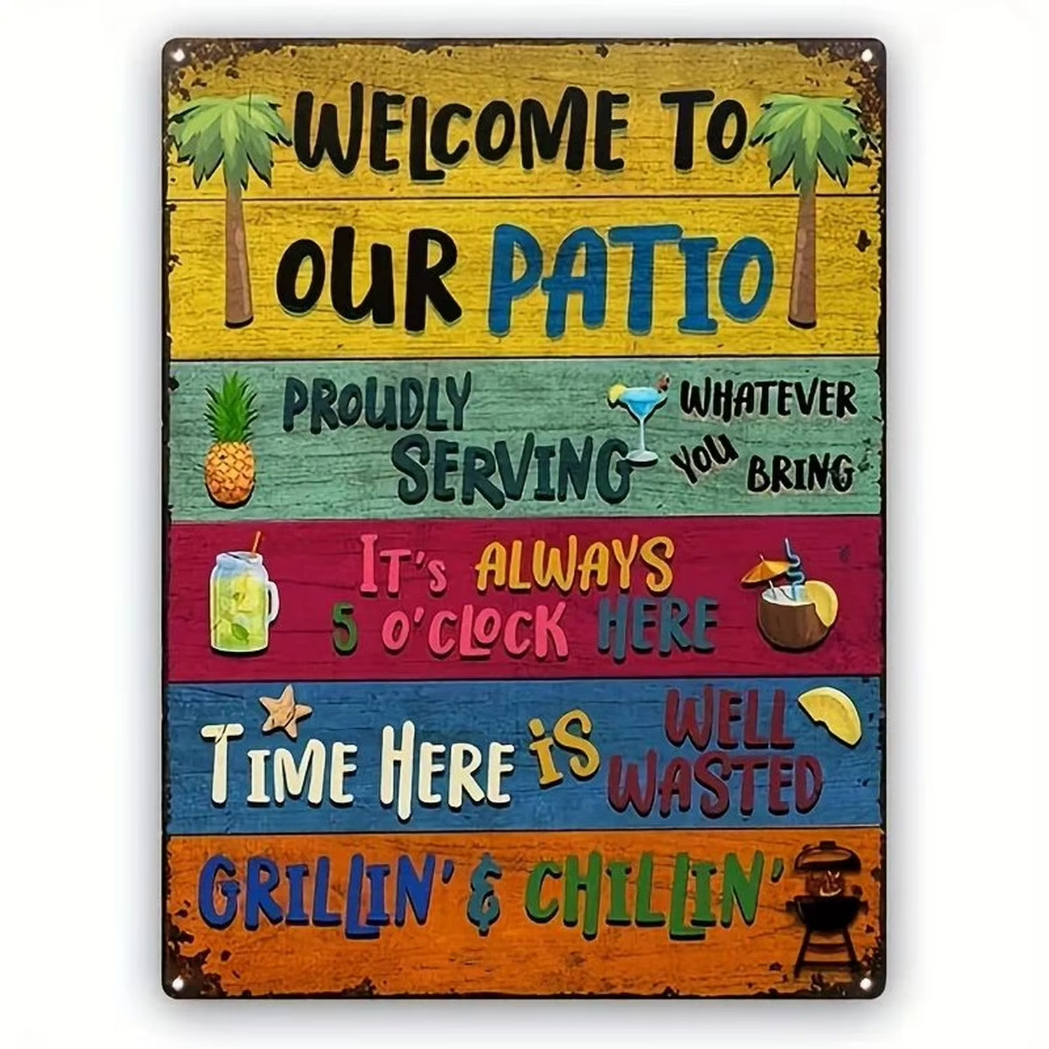Quotes Plaque Metal Tin Signs  - Home Bar Signs ulasan dan harga