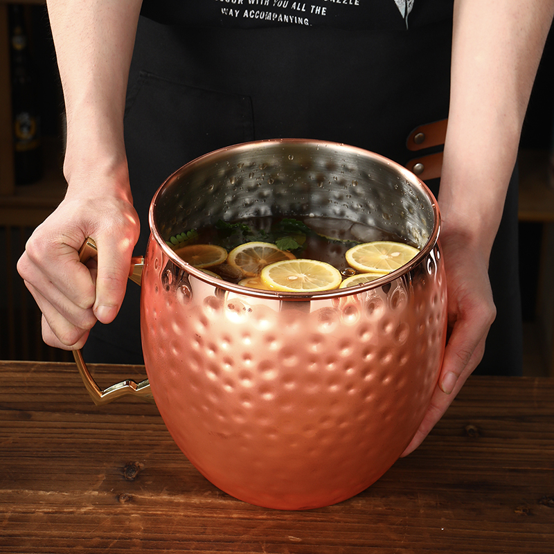 Giant Hammered Moscow Mule Mug - Mule Copper Mug ulasan dan harga