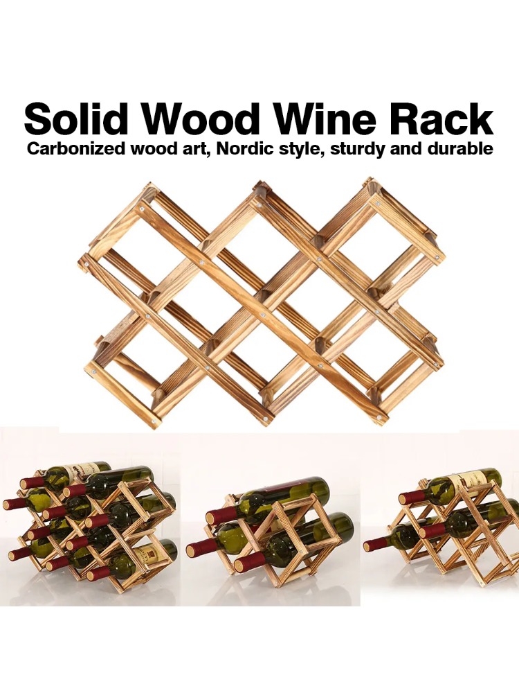 Stackable Wine Storage Shelves - Home Bar And Cabinet ulasan dan harga