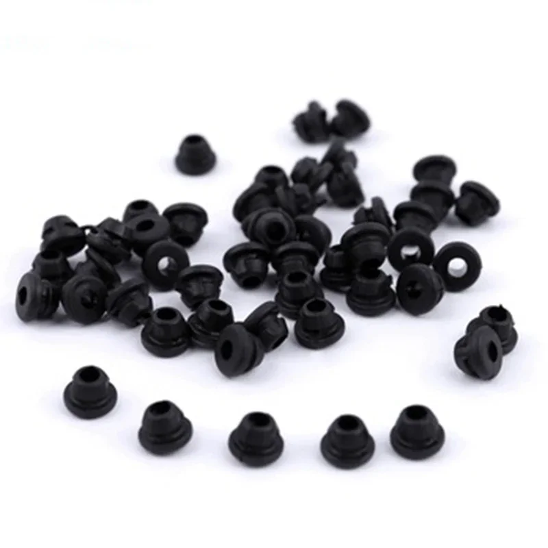 100 pcs Rubber Grommets Nipple - Bar Mat Rubber ulasan dan harga