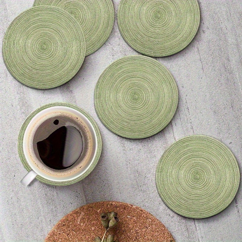 6pcs 4in Round Retro Green Gro - Old Fashioned Glass ulasan dan harga